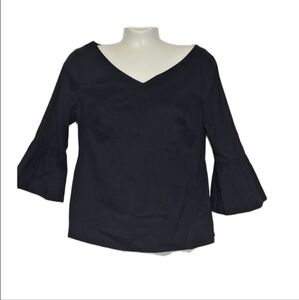 White House Black Market  Black Blouse